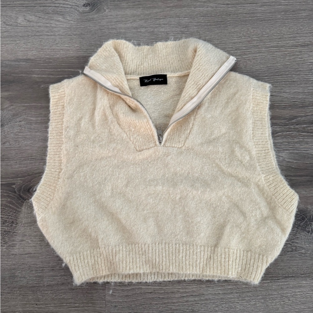 Cozy Cream Cowl Neck Sweater